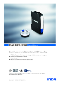 Thumbnail of document Data sheet IPAQ 330 EN 1 13494